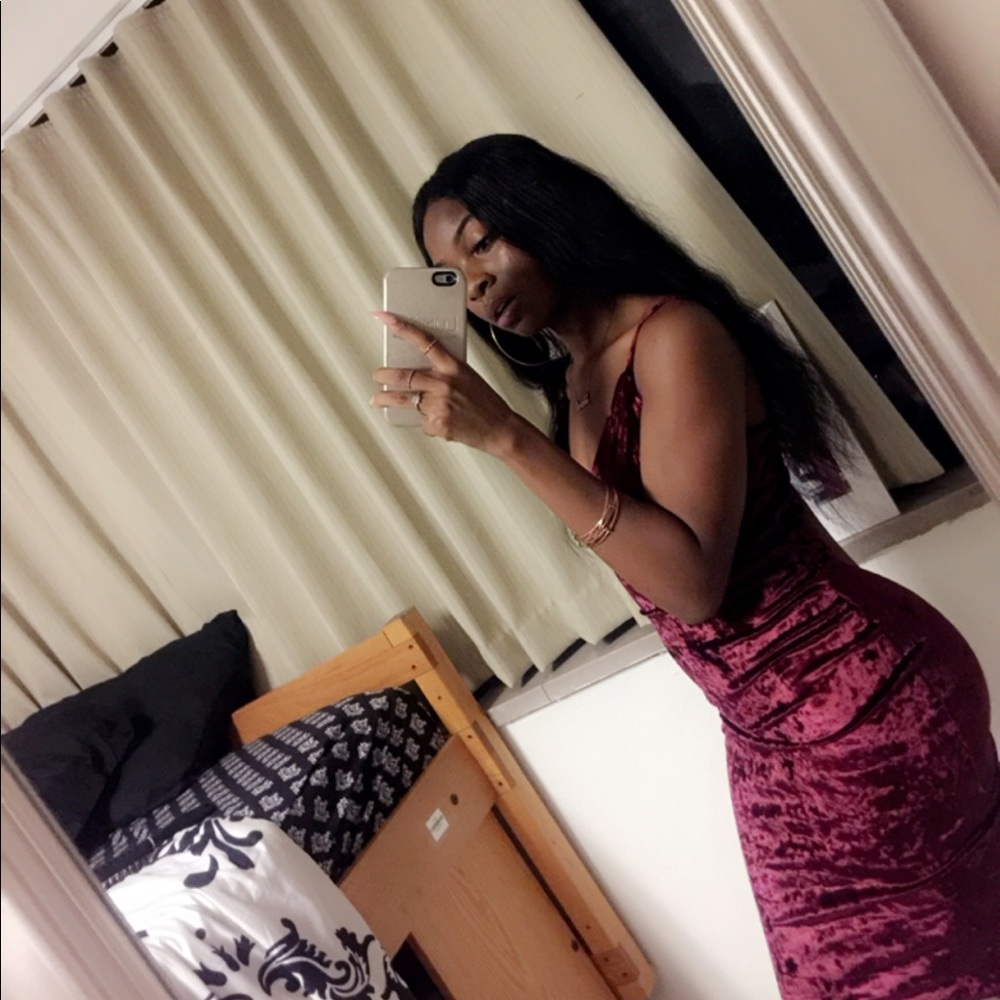 Velvet dress